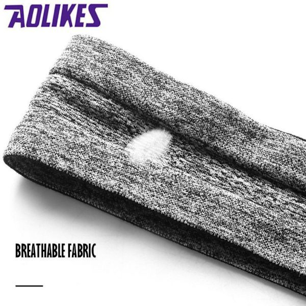 Cotton Sweat Pannband Svettband GRÅ grey