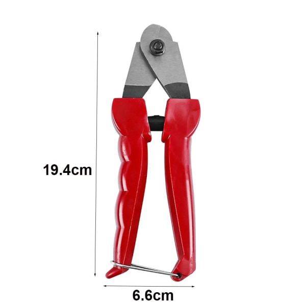 Cykel Wire Tang Trækker Tang Wire Nipper Breaker Red