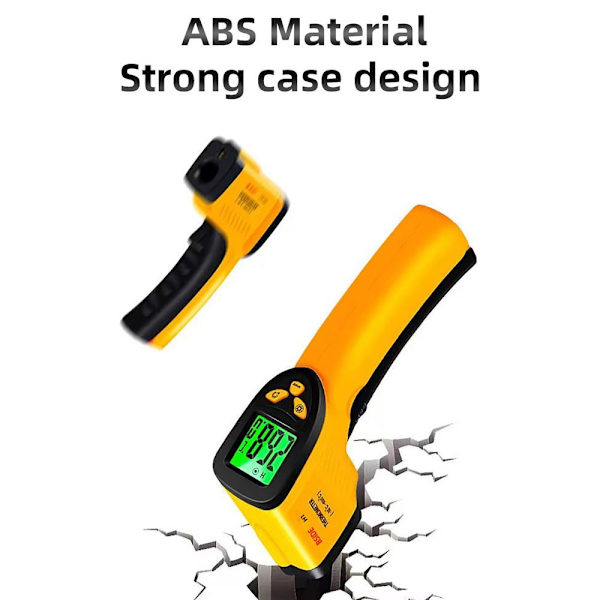 Digital infraröd termometer Värmetemperaturpistol -58℉-1022℉