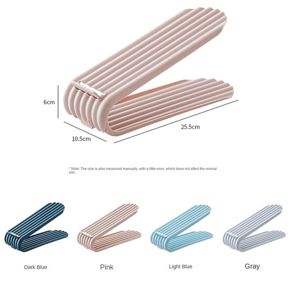 Double Layer Shoe Support Skoförvaring ROSA Pink