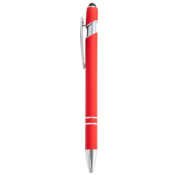 5 STK Touch Screen Pen Kuglepen RØD Red