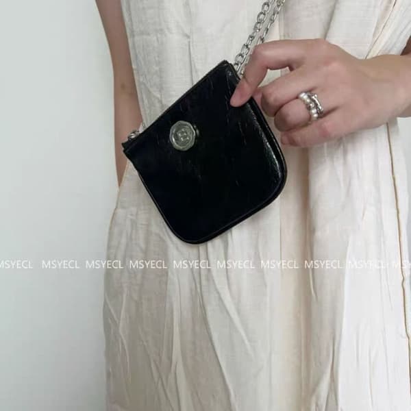 Mini Skuldervesker Crossbody Bag SØLV silver