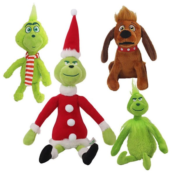 Grinch Plyschleksak Djur Plyschdocka Style 2