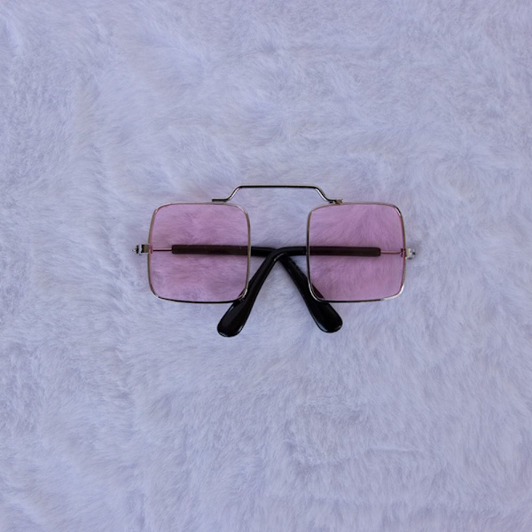 Dukkebriller Kjæledyrsbriller ROSA pink