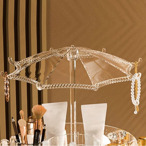 Makeup Organizer Skönhet Display Ställ Kosmetisk förvaringsställ