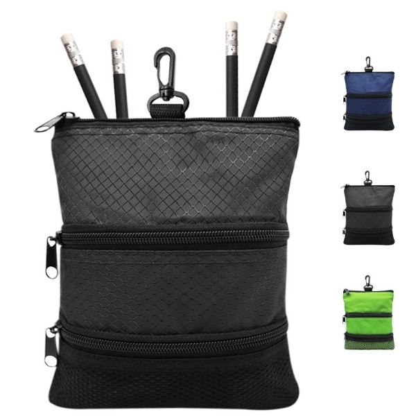 Golfbag Golf Tee Holder SVART Black