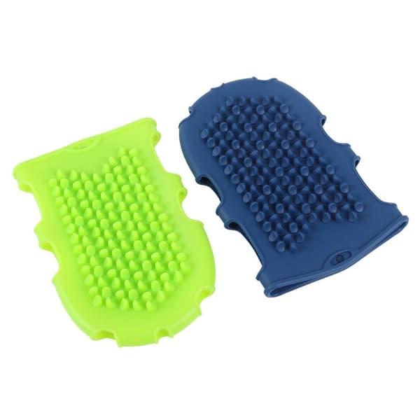 Body Scrubber Dusch Rengöring Pad BLÅ Blue