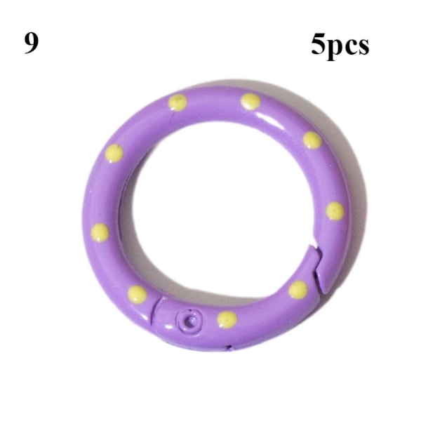 5 st fjäder O-ringsspännen Karbinhake 9 9 9