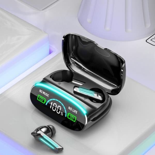 Trådløst headset spil øretelefoner Bluetooth øretelefoner