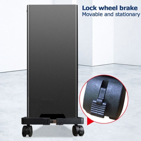Computer Mainframe Bracket PC Holder SORT black