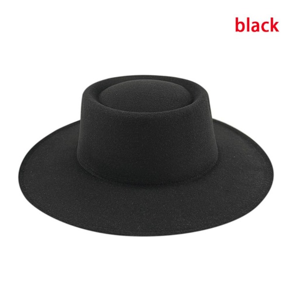 Kirkehatte Fedorahatte SORT black