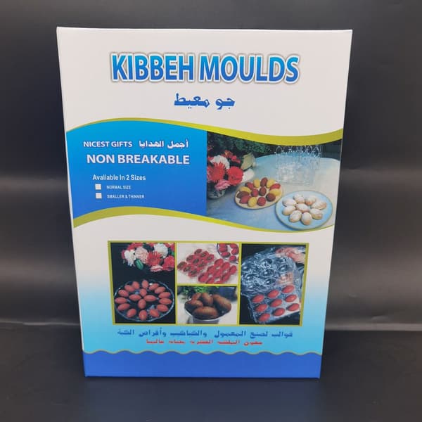 Frikadelle Maker Form Kibbeh Express KLAR clear