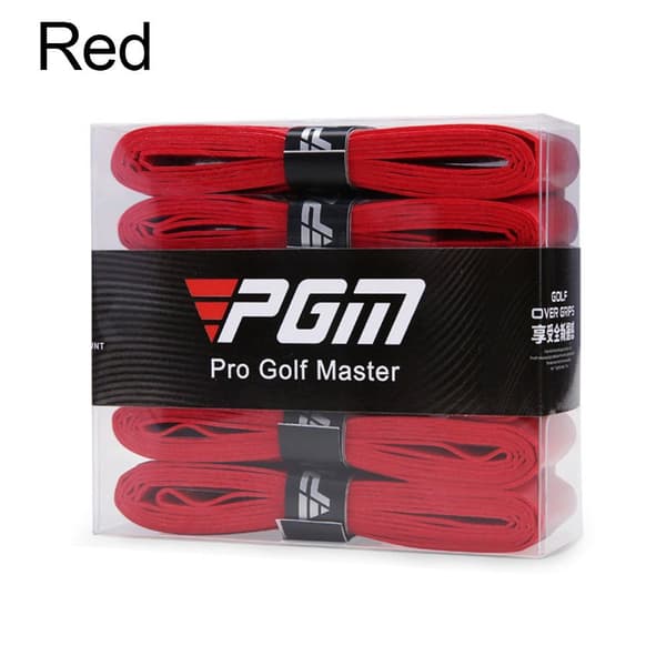 6 kpl Golf Grip Tape käärintäteippi PUNAINEN Red