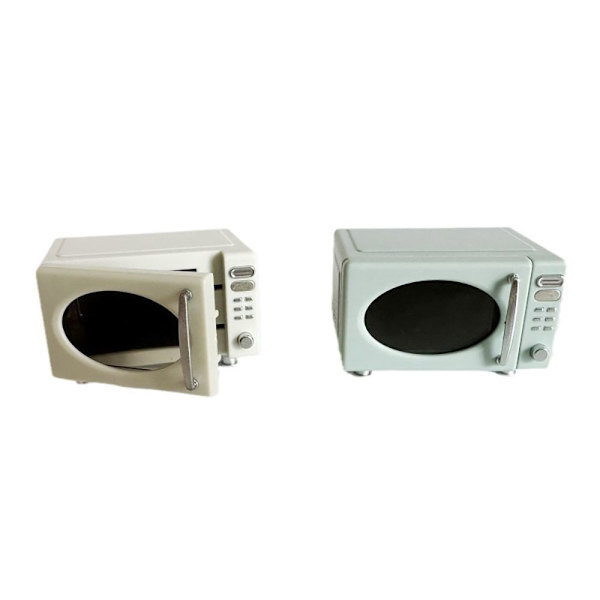 Dockskåp Mikrougn Miniatyrmatångare VIT MIKROUGN white micro oven-micro oven