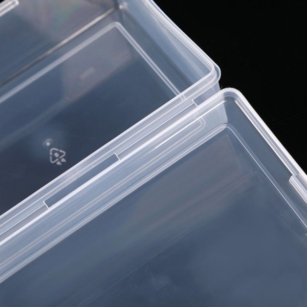 Säilytyslaatikko Koruhelmisäiliö LÄPINÄKYVÄ 9,4X6,4X3,4MM Transparent 9.4x6.4x3.4mm