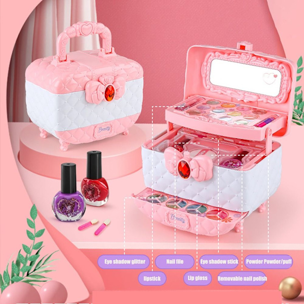 Sminke for barn Kosmetikk Vanity Pink C C PINK C-C