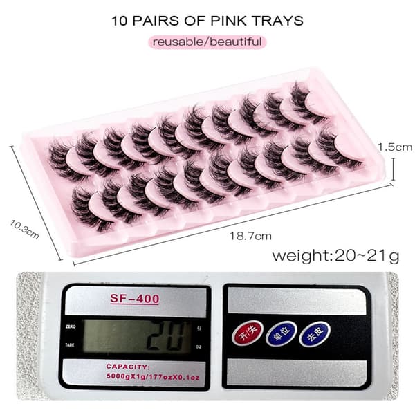 Lösögonfransar Eye Lash Extension 4 4 4