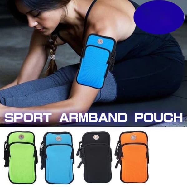 Sportarmband Phone case Armväskor BLÅ blue