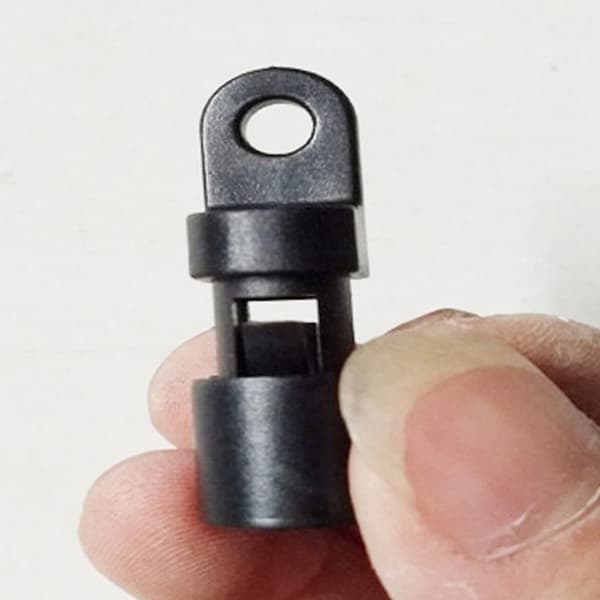 10stk Tauspenne Klesnorremmer Kroker Elastiske tauspenner