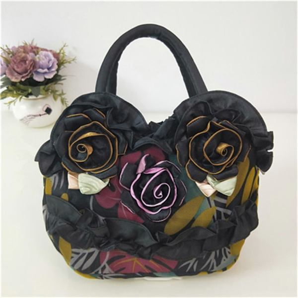 Mother Bucket Bag Mommy Bag SVART black