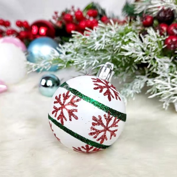 44 STK Juletræ hængende bolde julebold 5 5 5