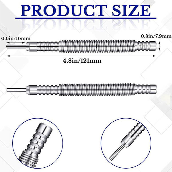Spring Center Punch Metal Center Punch DOBBELT HOVED DOBBELT Double headed