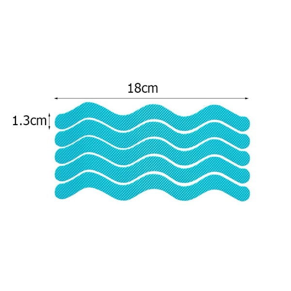 48st Anti-Slip Strips Dusch Säkerhetsremsor TRANSPARANT transparent