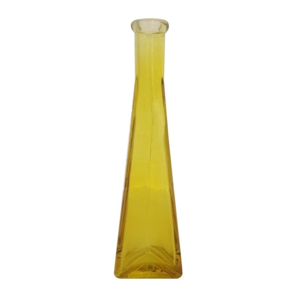 Glassvase Blomsterflaske GUL Yellow