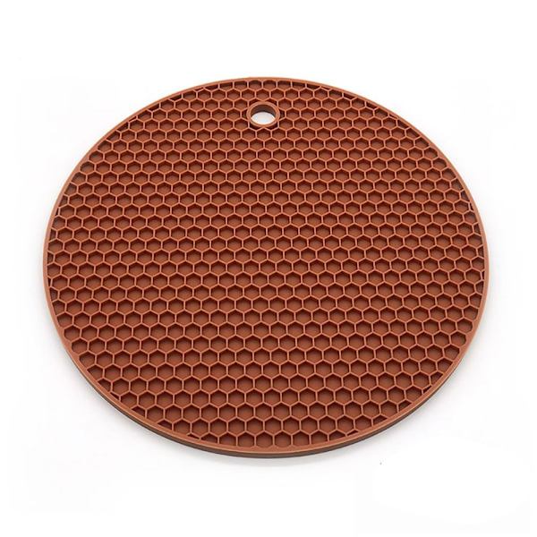 4 stk Silikone Isoleringspude Silikone Honeycomb Isoleringspude C