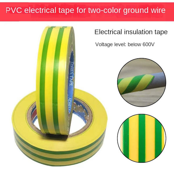 Elektrisk isoleringstejp Pvc-tejp Självhäftande