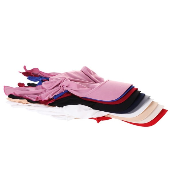 Dametørklædekasketter Multicolor Hijab VINRØD wine red