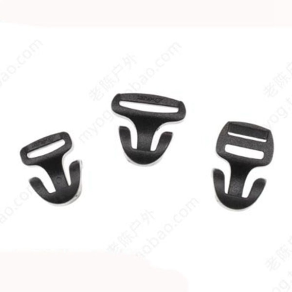 10 st Tältrep Spänne Pil Sladd Krok 10MM INTE JUSTERBAR EJ 10mmNot Adjustable