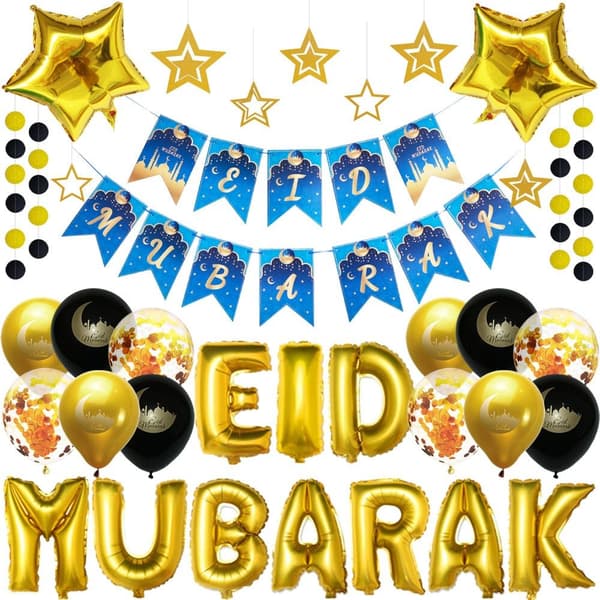 Eid Mubarak Banner Eid Flaggtrekk 03 03