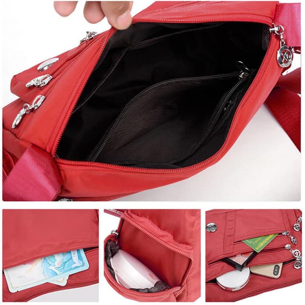 Dame Crossbody Tasker Tote Bag SORT black