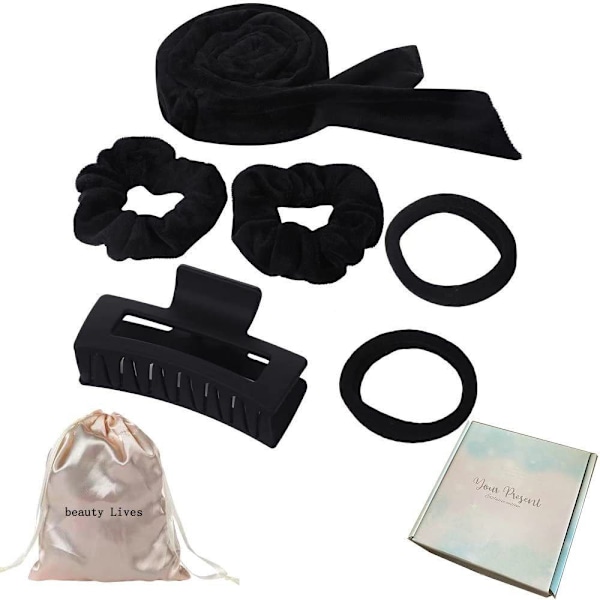 Heatless Curler Curls Uden Varme SORT Black