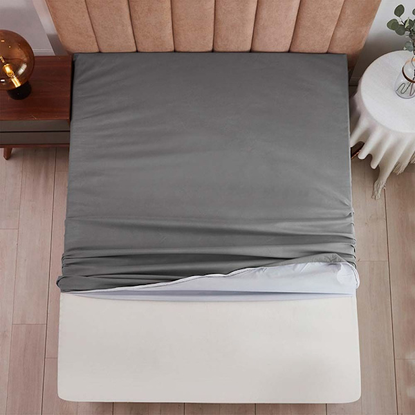 6-puolinen patjanpäällinen Vedenpitävä cover WHITE QUEEN QUEEN white Queen-Queen