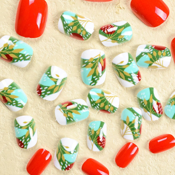 Franska Fake Nails False Nail SN017 SN017 SN017
