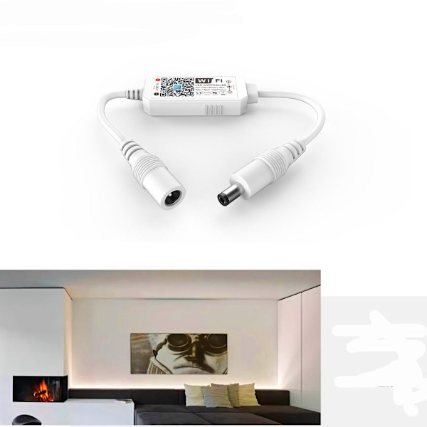 LED-valot Strip Controller LED Dimmer WiFi-ohjain