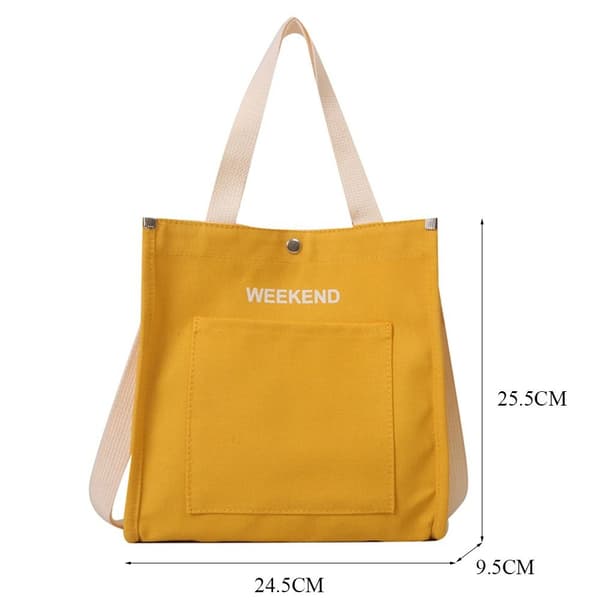 Skulderveske Messenger Bag HVIT white