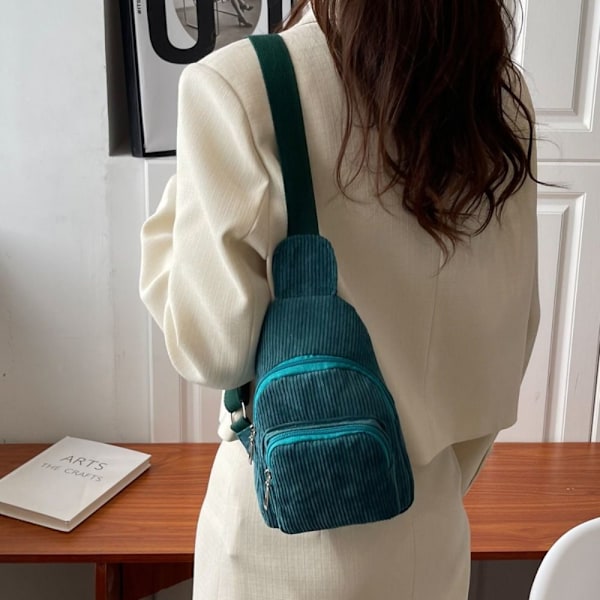 Rintalaukku Crossbody Sling Laukut MUSTA Black