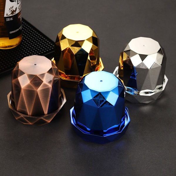 1 kpl Dice Cup Noppasäiliö TUMMAVIHREÄ TUMMAVIHREÄ dark green