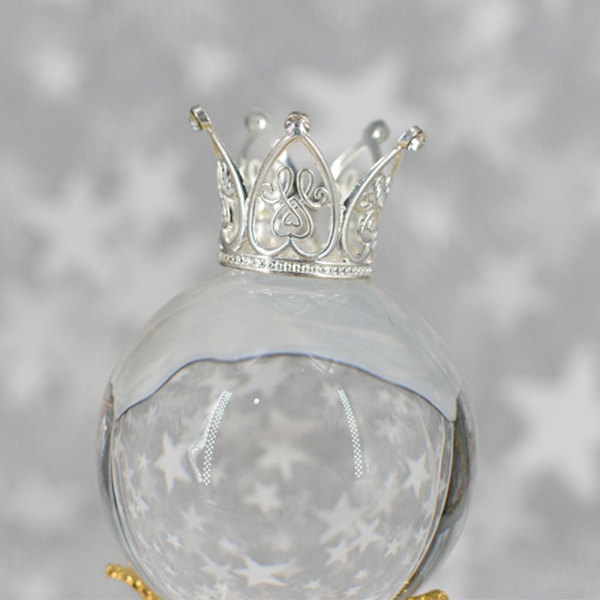 Crystal Ball Base lasipalloteline KULTA Gold