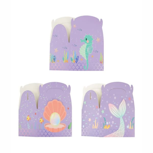 6 stk Cookie Box Emballasjeposer C C C