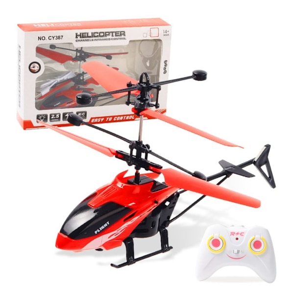 RC Helikoptrar Fjärrkontrollplan GUL yellow