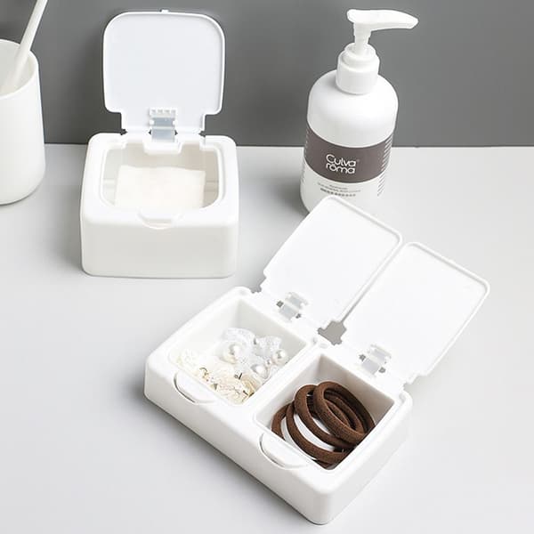 Desktop Organizer bomullspinneholder 01 01 01