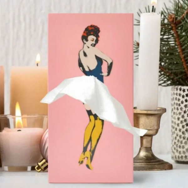 Klassisk vevseske for jenter Morsomt vevkoffert for barn LILLA purple