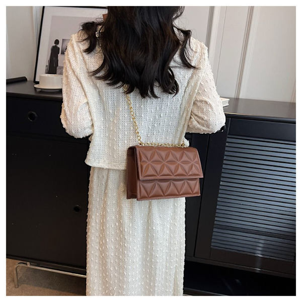 Chain Crossbody Bag Axelväska VIT white