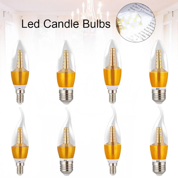 Led-ljuslampor Energisparlampa E14TIP HEAD 7W TIP HEAD 7W E14Tip Head 7w