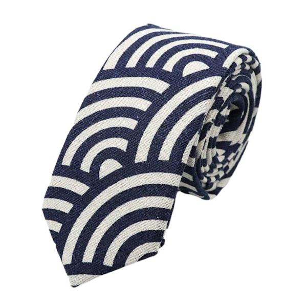 6 cm bomullsslips Cravat 3 3 3