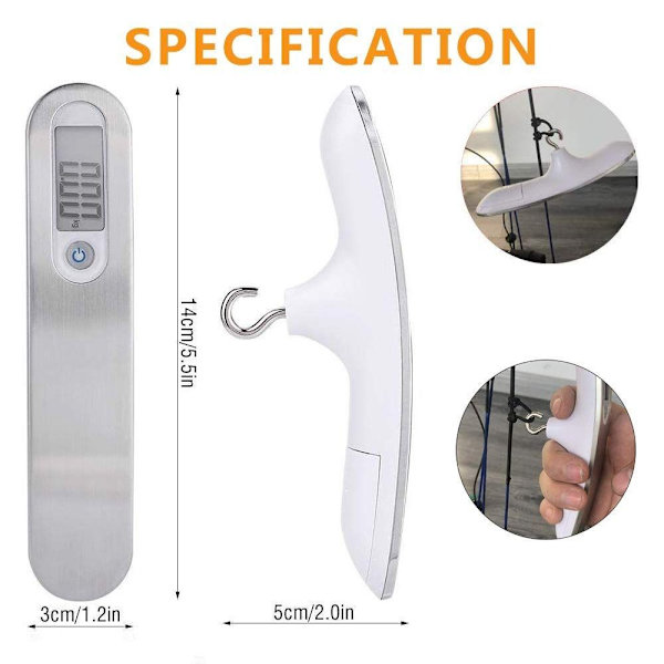 Digital Bow Scale Bow Draw Vægtvægt Digital hængevægt